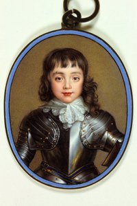 Charles, Prince de Galles, plus tard Charles II - Jean the Elder Petitot