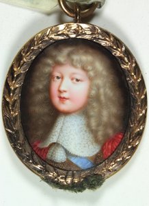 Louis de France, le Grand Dauphin - Jean the Elder Petitot