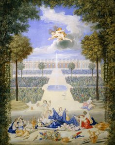 France, Versailles, parterre du Grand Trianon - Jean the Younger Cotelle