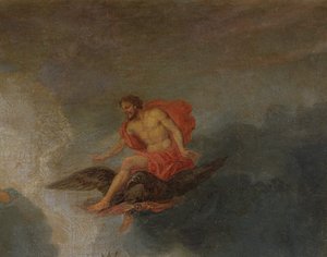 Zeus (détail) des bosquets de Versailles, 1688-93 - Jean the Younger Cotelle