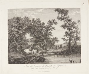 Vue des environs de Madrid (2e Vue des Environs de Madrid en Espagne)