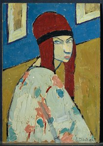 Autoportrait, vers 1917 - Jeanne Hébuterne