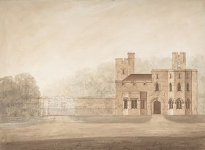 Conception pour Bishopsgate Lodge, au château de Windsor, Berkshire