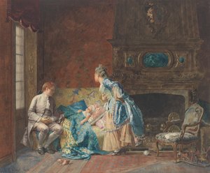 Le Premier Bébé, 1872 - Jehan Georges Vibert