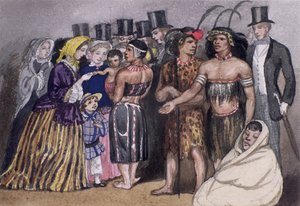 Rencontre avec les Zoulous à Londres, 1853 - Jemima Blackburn