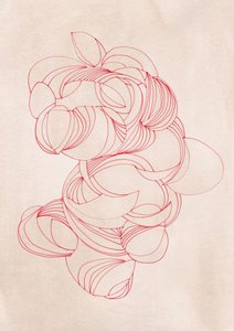 Design rouge fluide et organique - Jenja Braun
