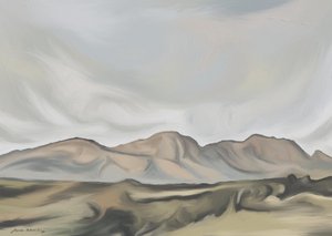 Les montagnes sereines du désert