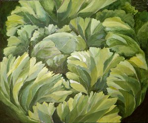 Chou, 2013 (acrylique sur toile) - Jennifer Abbott