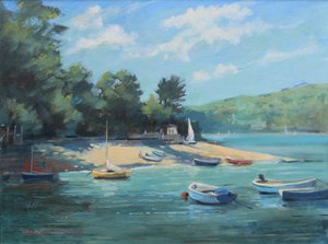 Fishermans Cove Salcombe, 2016 - Jennifer Wright