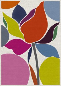 Tulipe imprimée