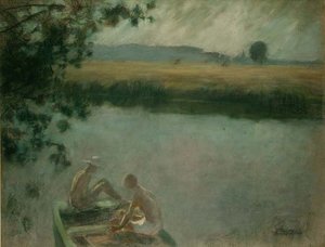 Baignade au clair de lune - Jenny Montigny