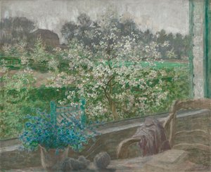 Ma fenêtre, vers 1910 (huile sur toile)