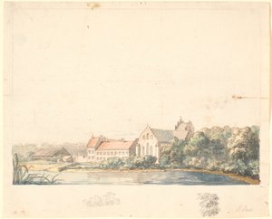 Église de Herlufsholm près de la Suså - Jens Juel