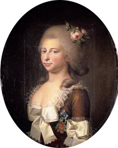 Portrait de Louise Auguste de Danemark 1771-1843, 1784 - Jens Juel