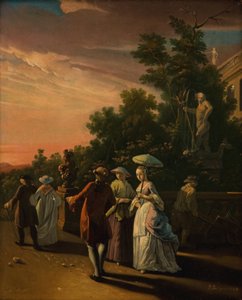 Promenade dans un parc