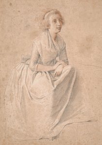 Rosine Juel, née Dørschel; étude pour un double portrait de Juel et sa femme à l