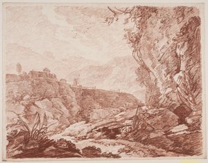 Paysage Fantastique Italien - Jens Petersen Lund
