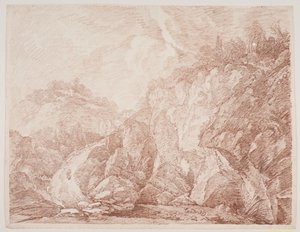 Paysage imaginaire italien - Jens Petersen Lund