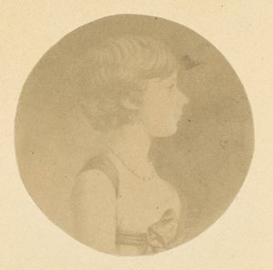 Portrait en mezzotinte d