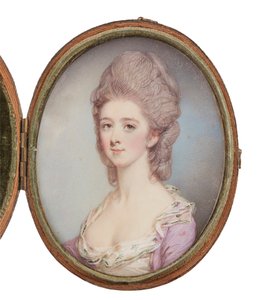 Portrait miniature d