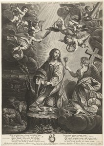 Le Christ au jardin de Gethsémani - Jeremias Falck