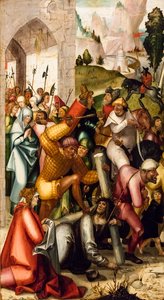 Portement de croix, vers 1515 (tempera et huile sur bois de conifère)