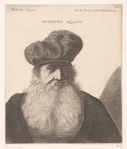 Portrait de Platon - Jerôme David (attributed to)