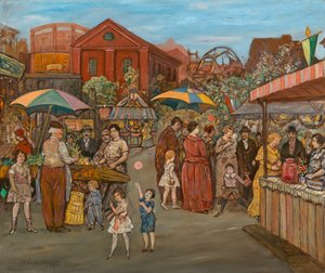 Italiens dans Jefferson Park, 1934 - Jerome Myers
