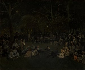 Concert à Madison Square, vers 1923