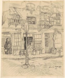 Scène de rue à New York