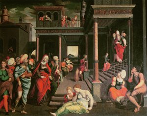 La présentation au temple - Jeronimo Cosida y Ballejo