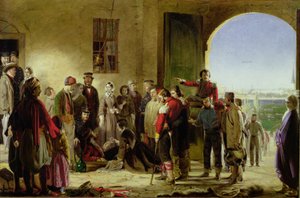 La mission de la miséricorde : Florence Nightingale recevant les blessés à Scutari