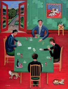 Jouer aux cartes - Jerzy Marek