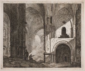 Intérieur de la même Ruine 1806 - Jes Bundsen
