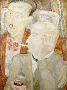 Conversation à Cagnes, vers 1931