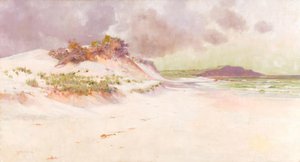 La marge solitaire de la mer