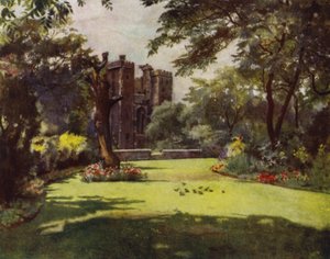 Lambeth, le palais depuis les jardins - Jessie MacGregor