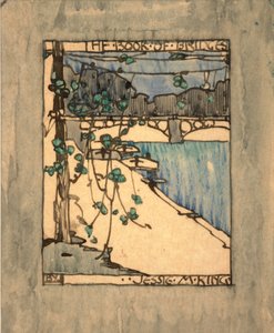 Frontispice pour "Le Livre des Ponts", c.1911 - Jessie Marion King