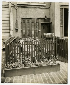 75 Bedford St "la maison la plus étroite", Greenwich Village, New York, États-Unis - Jessie Tarbox Beals