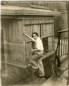 Charlotte Powell, peintre de village, c.1905-16 - Jessie Tarbox Beals