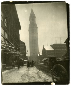 Custom House, Boston, États-Unis, vers 1902-10 - Jessie Tarbox Beals