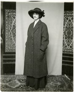 Manteau gris, Arnold & Constable, vers 1905-18