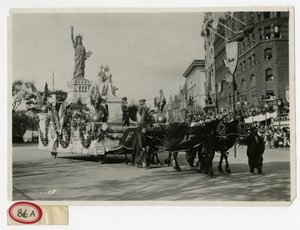 Char de parade historique n° 53 : Statue de la Liberté - Jessie Tarbox Beals