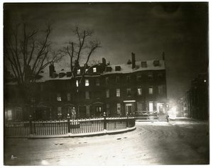 Louisburg Square, Boston Jenny Lind a vécu dans la maison d