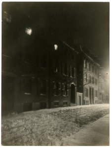 Pinckney St, Boston, États-Unis, vers 1902-10 - Jessie Tarbox Beals