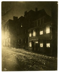 Rue Pinckney, Boston, Mass, États-Unis, vers 1902-10 - Jessie Tarbox Beals
