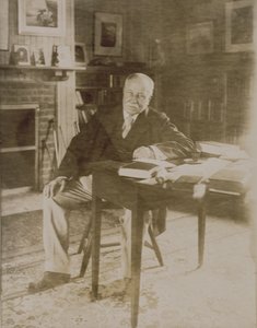 Portrait de William Dean Howells (1837-1920) 1918-20 - Jessie Tarbox Beals