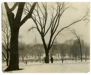 Le Common, Boston, USA, vers 1902-10 - Jessie Tarbox Beals