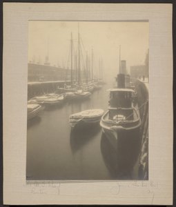 The Old T. Wharf, Boston - Jessie Tarbox Beals