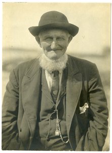 Oncle Charley Sennett de Barley Bailey Island, Maine, vers 1907-09 - Jessie Tarbox Beals